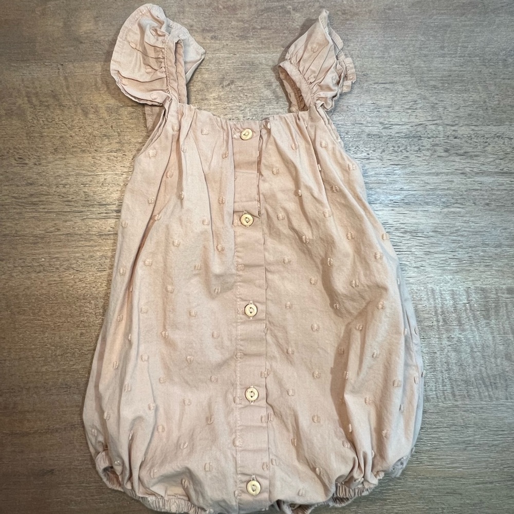 H&M Light Brown Baby Romper